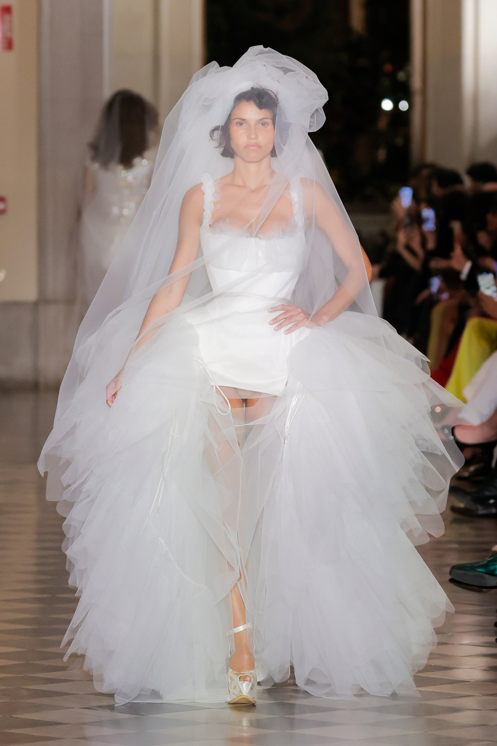 Model on runway | Vivienne Westwood Bridal 2026