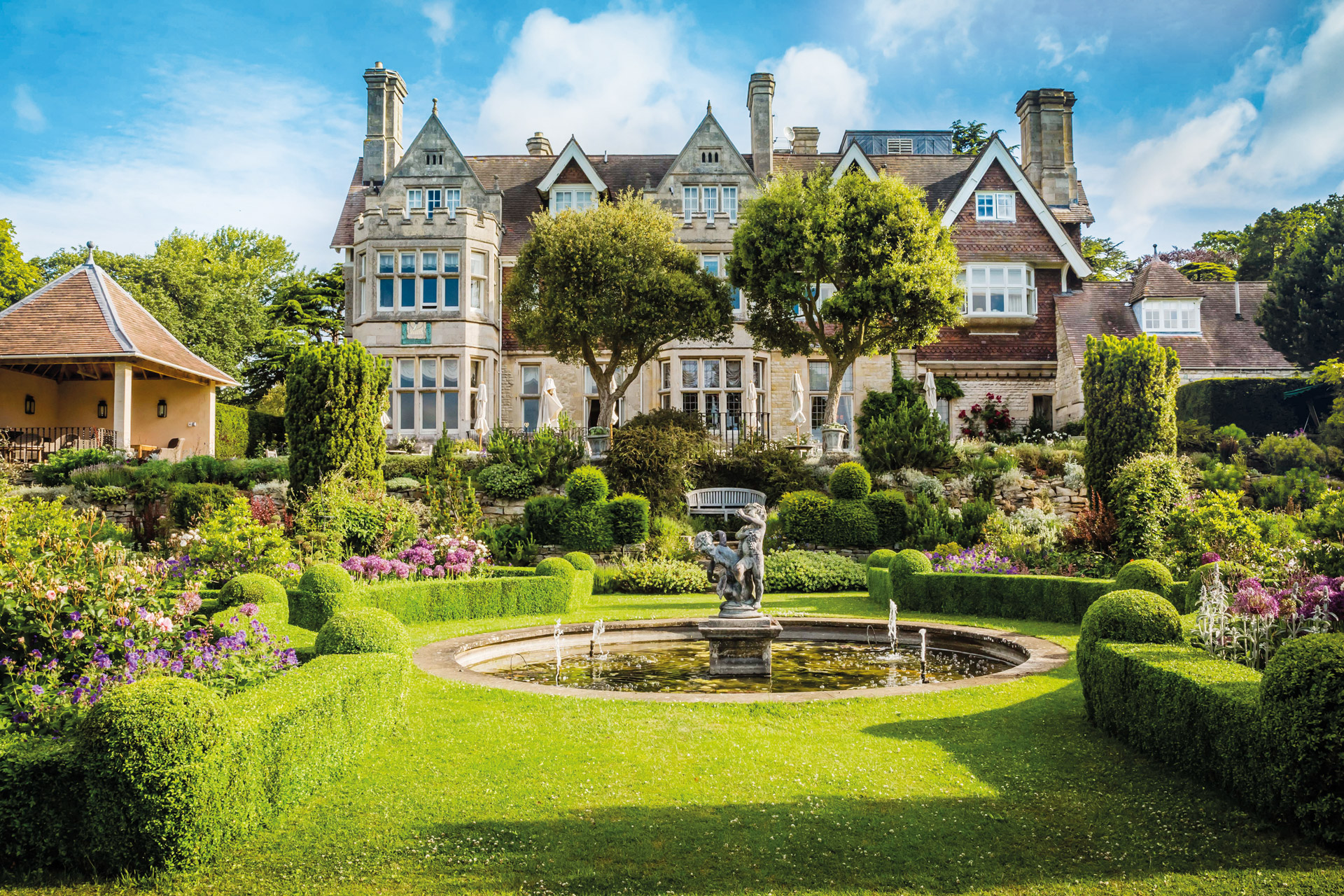 Grand countryside hotel in the UK