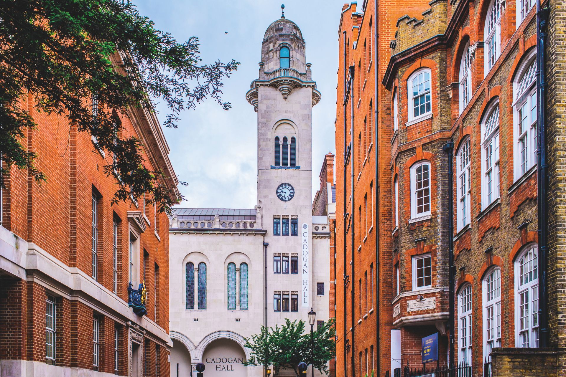 Exterior of Cadogan Hall