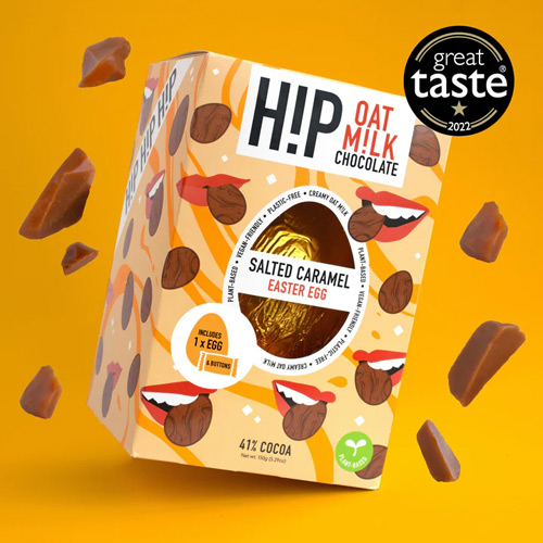 HiP Salted Caramel Oat Milk Chocolate Easter Egg