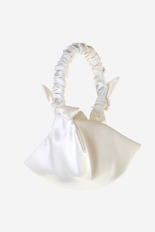 Roop Mini Aurora In Ivory Satin