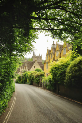 A village in the Cotswolds