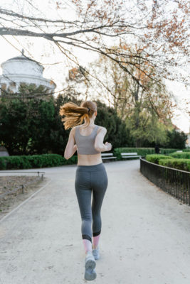 Woman running