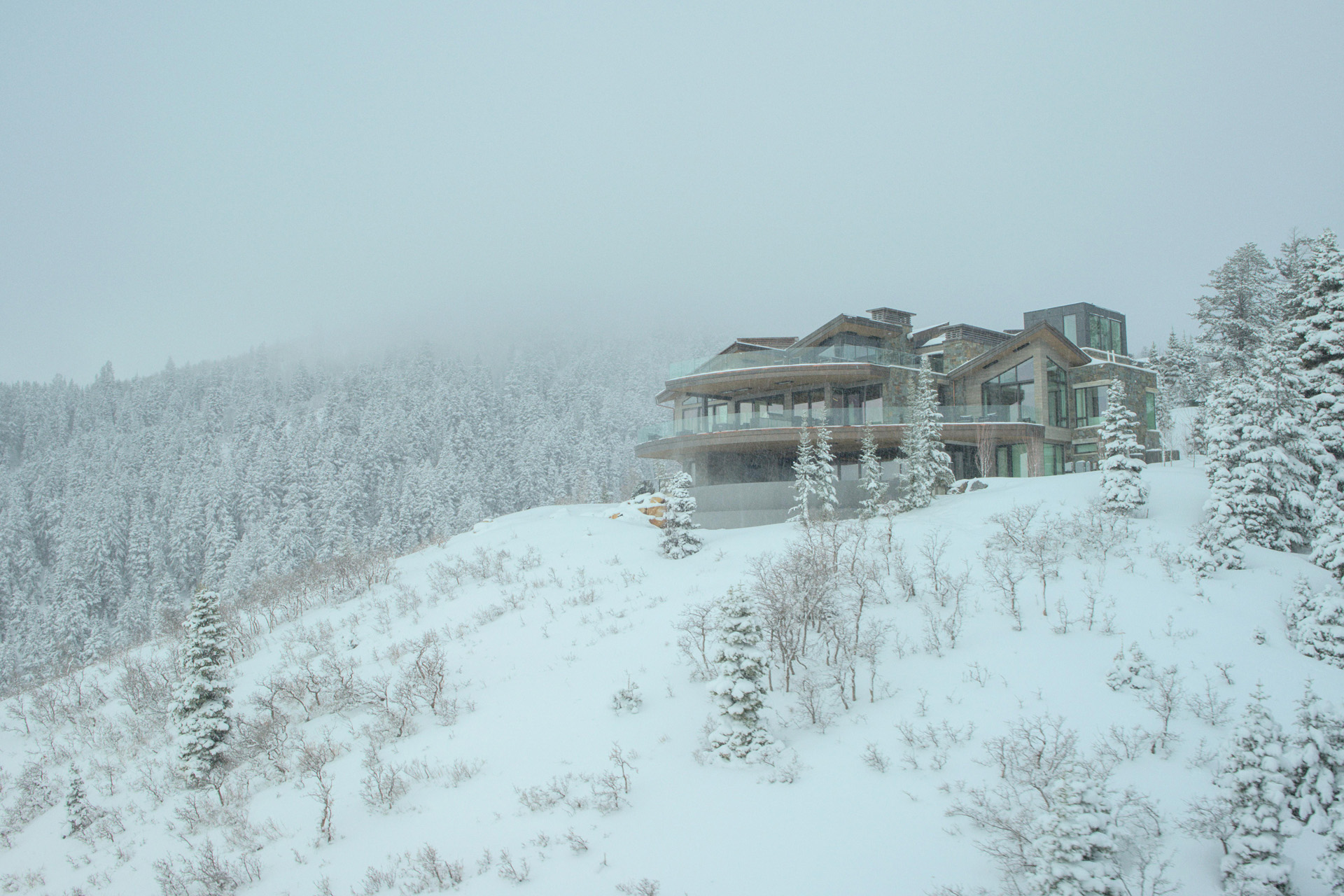 A house on a mountain