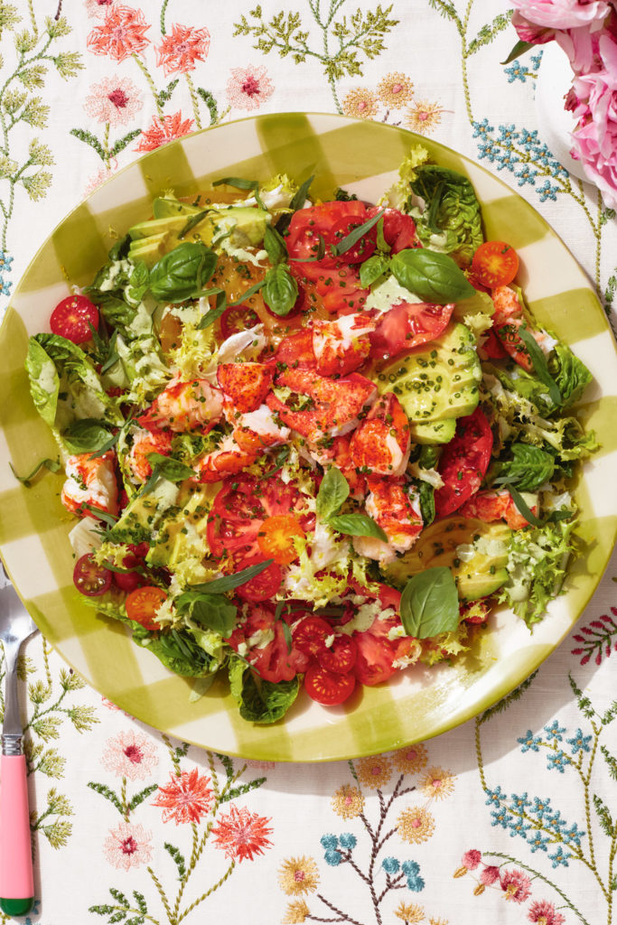 Wishbone Kitchen's lobster avocado salad
