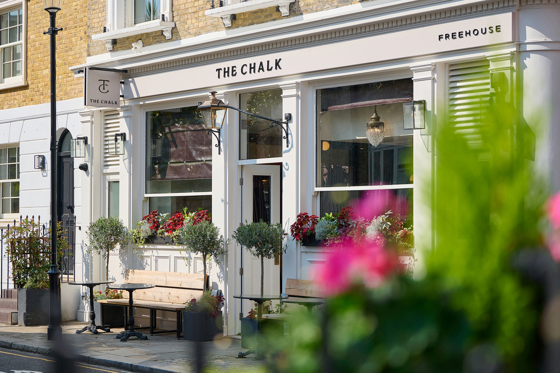 Exterior of The Chalk Freehouse