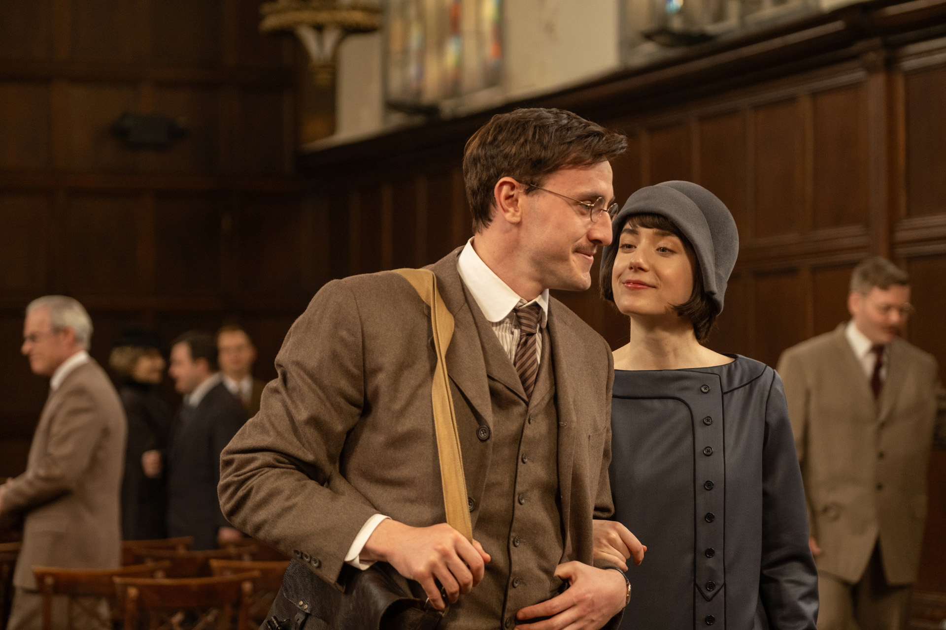 Paul Mescal is Lionel and Emma Canning is Clarissa Roux in THE HISTORY OF SOUND, directed by Oliver Hermanus
