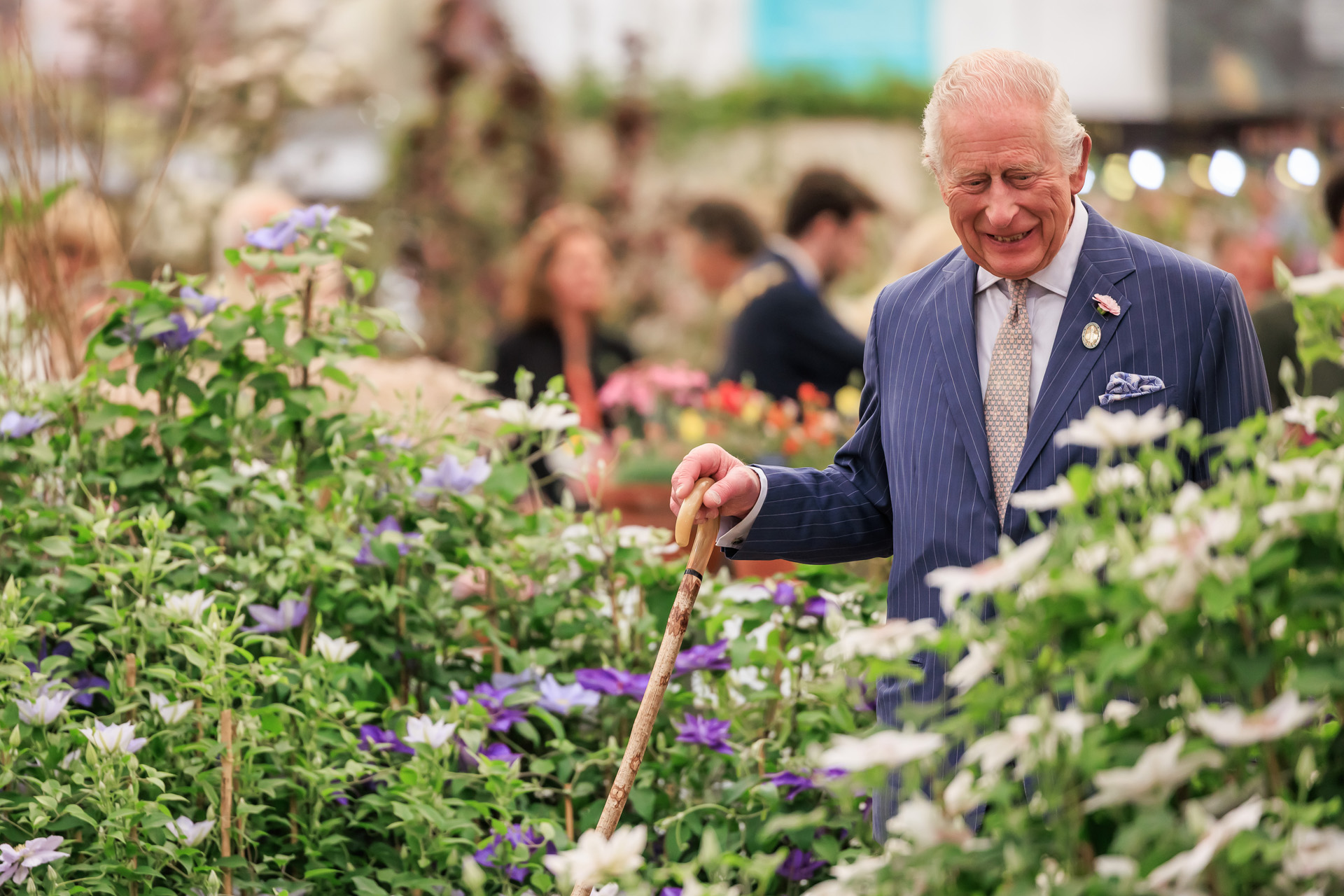 King Charles visits Chelsea Flower Show 2025
