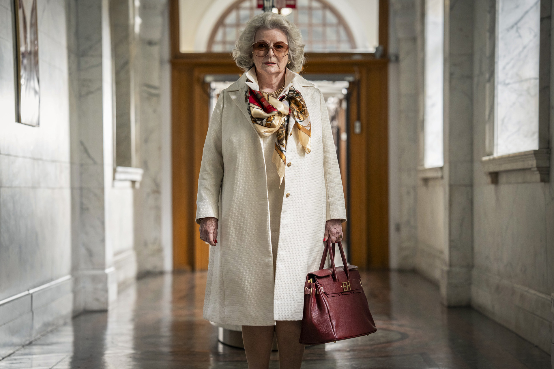 Emma Harte (BRENDA BLETHYN) in A Woman of Substance.