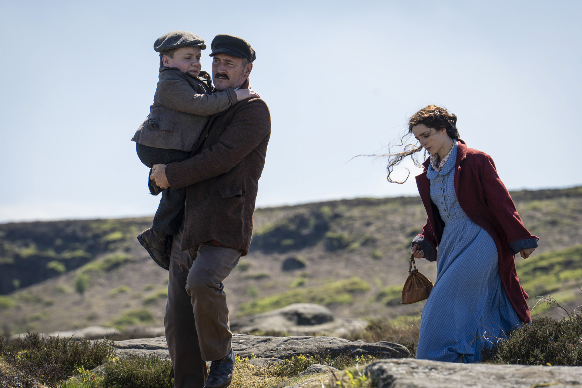 Frank Harte (LENNY RUSH), Jack Harte (WILL MELLOR) & Emma Harte (JESSICA REYNOLDS) in A Woman of Substance