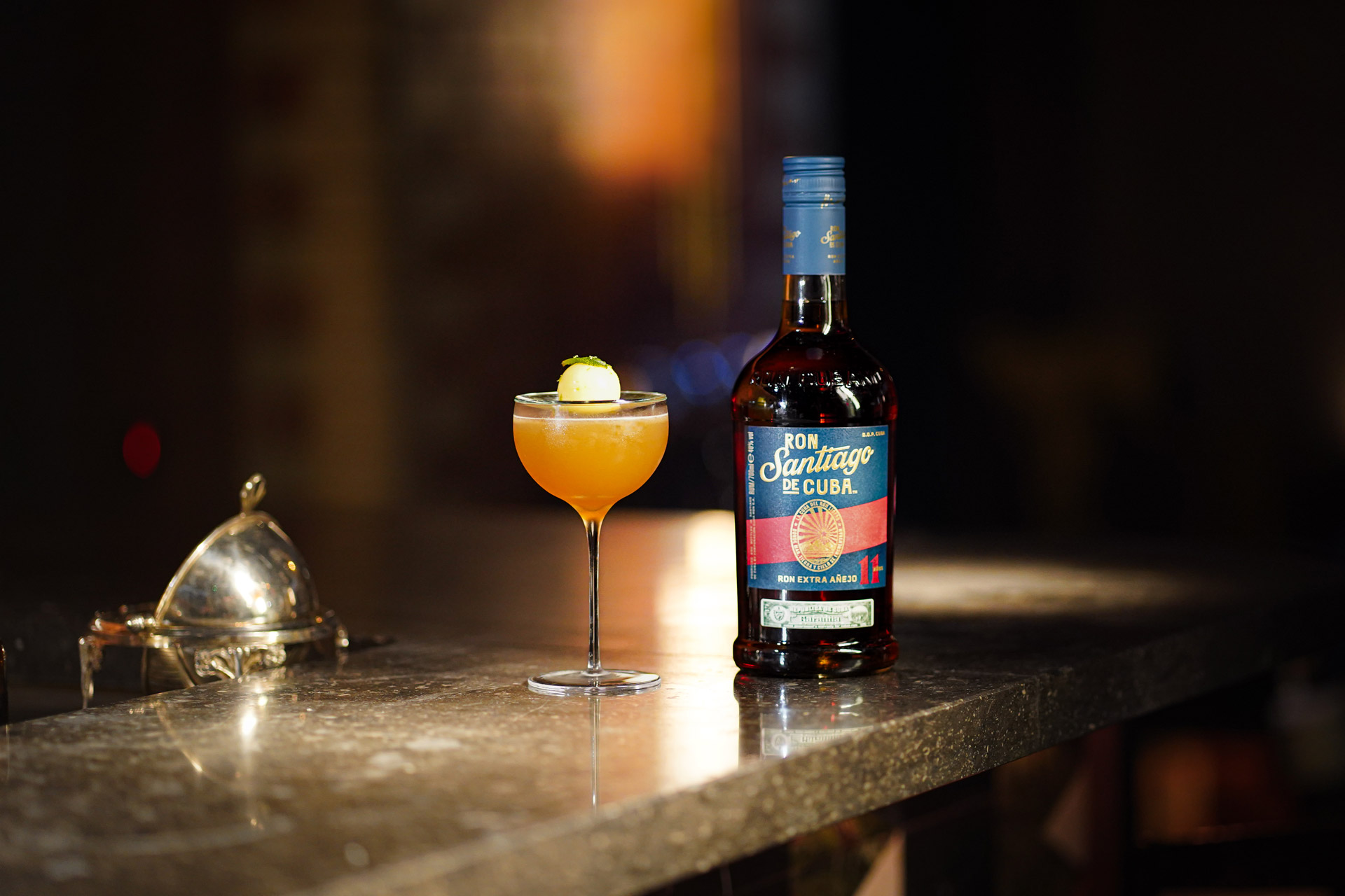 Rum cocktail