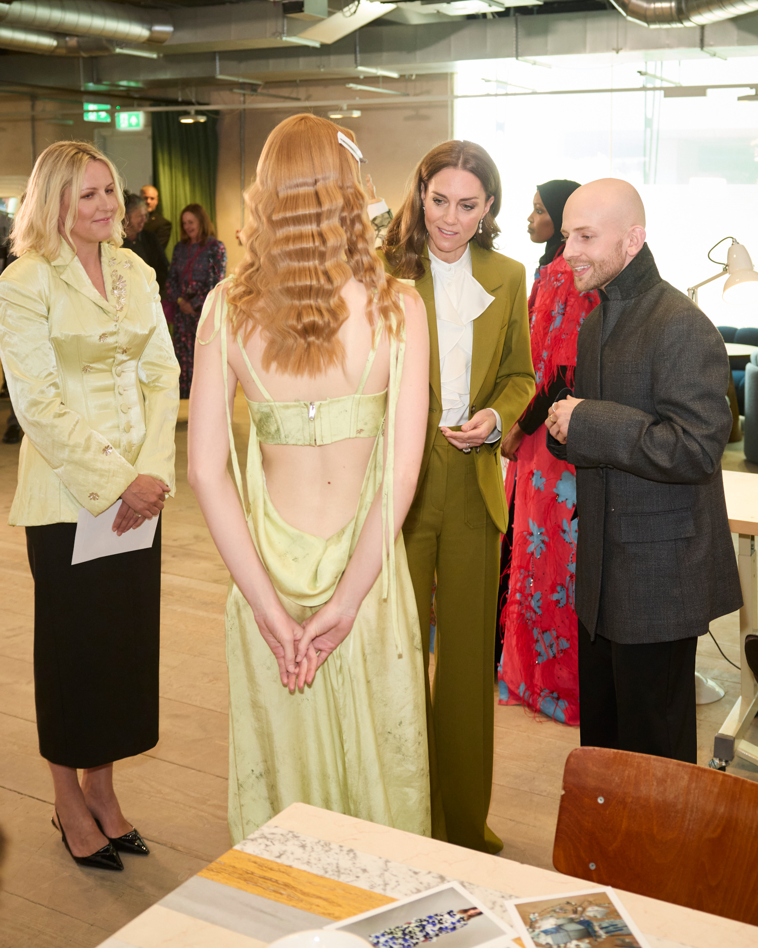 Laura Weir, Kate Middleton and Patrick McDowel