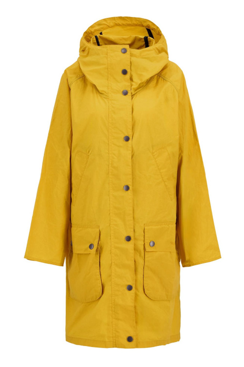 Yellow raincoat