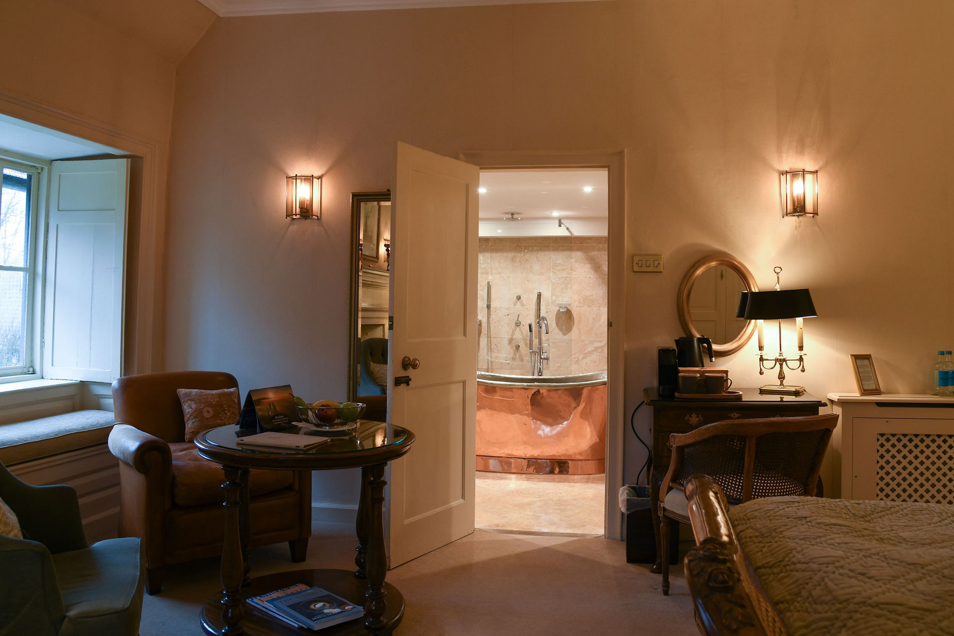 A bedroom at the hotel