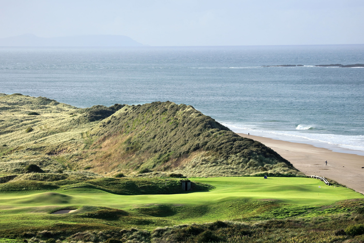 A golf course