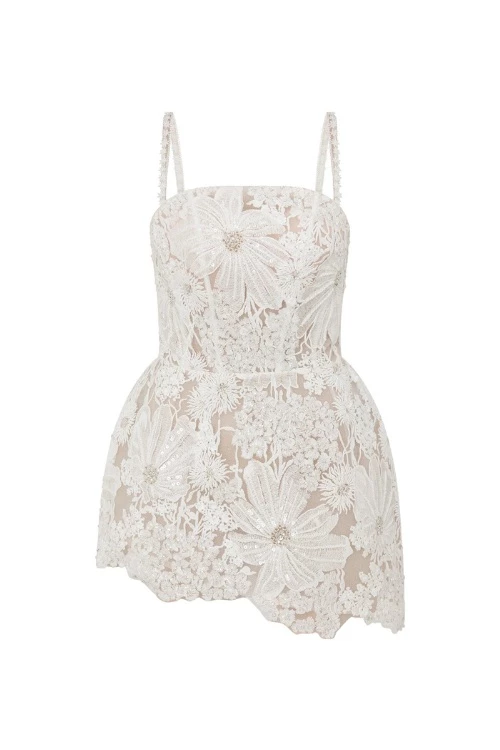 Grace Loves Lace white lace mini