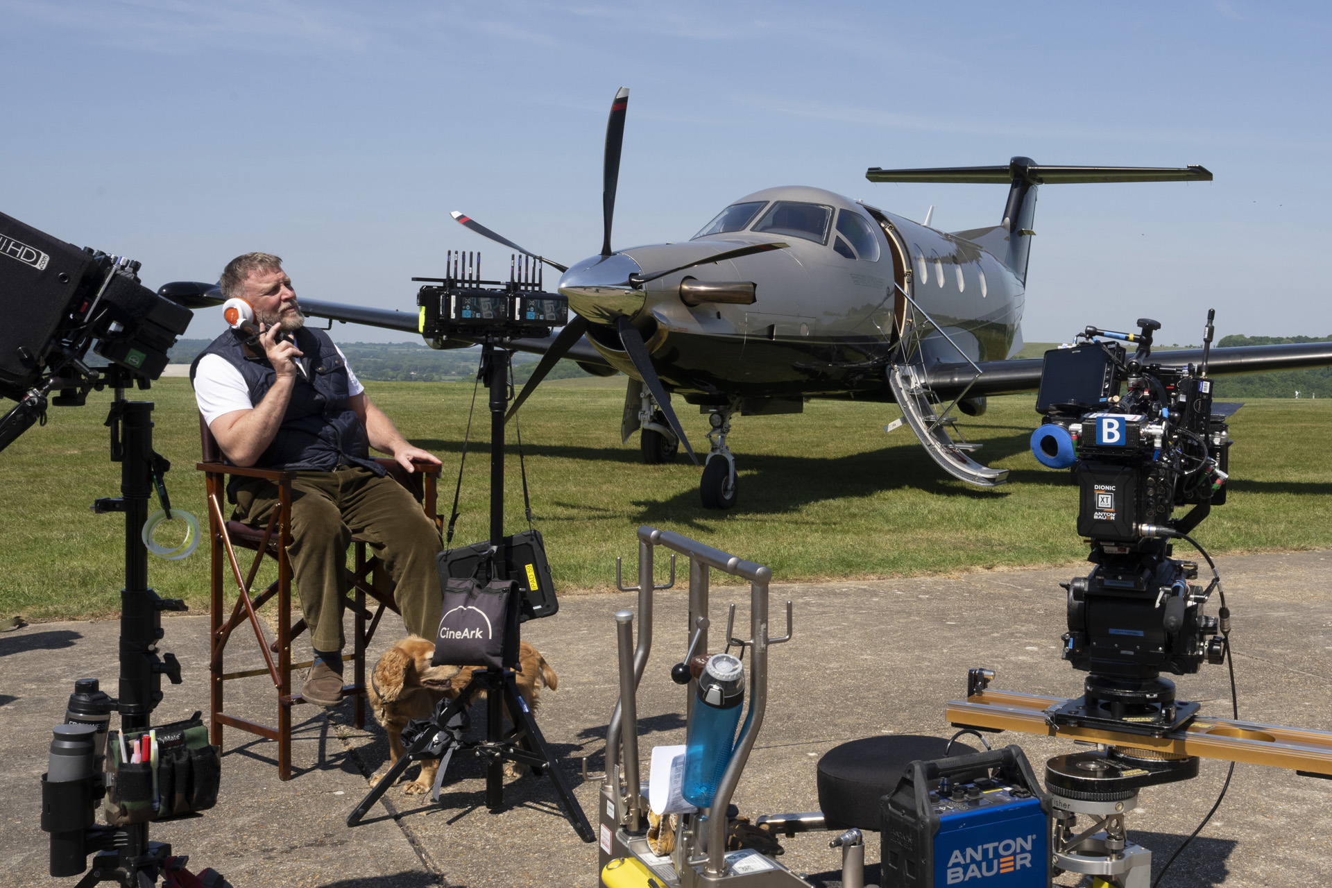 Guy Ritchie behind the scenes on set of The Gentlemen season 2