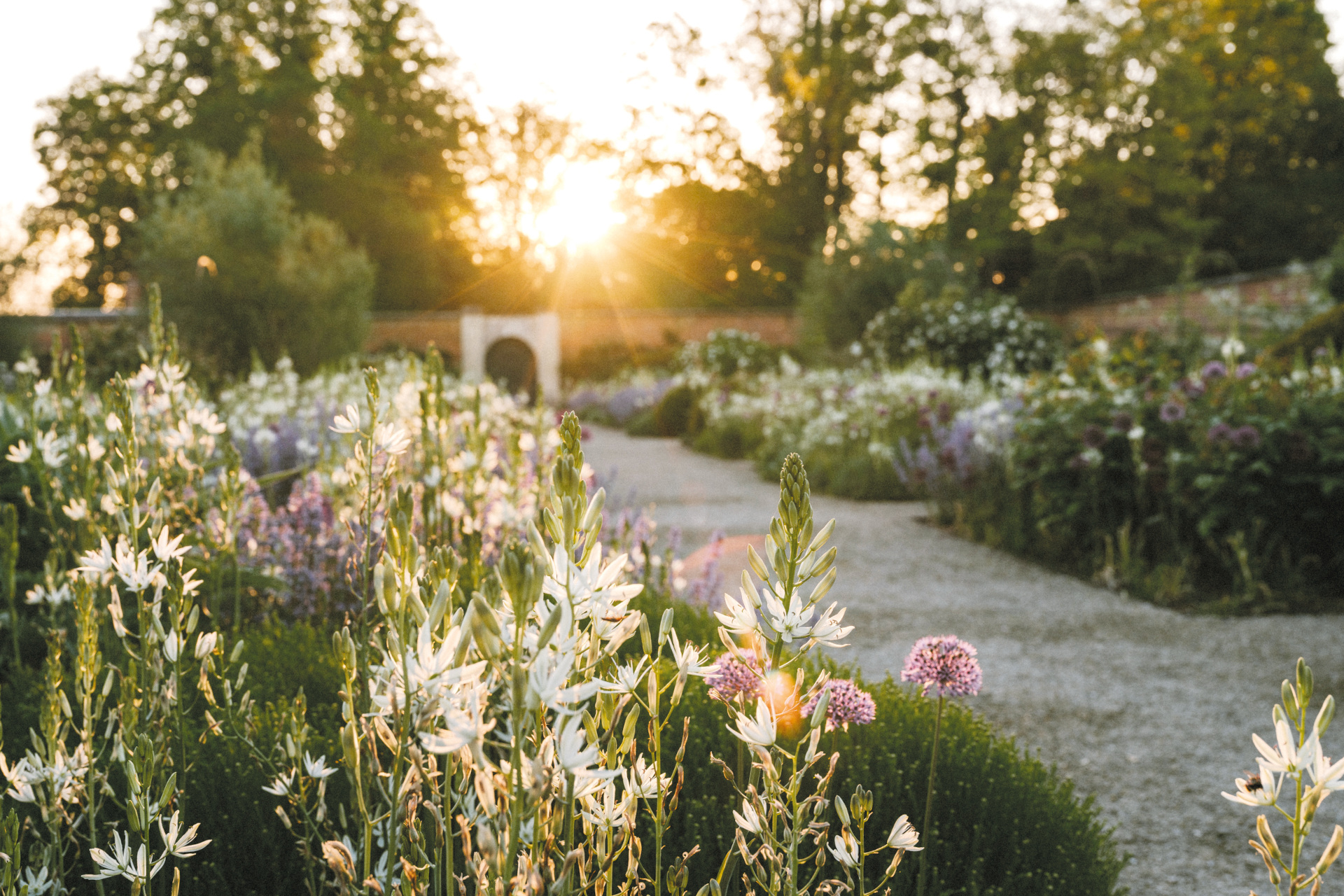 Walled garden at Heckfield PLace