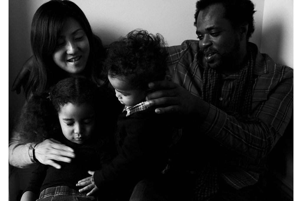 Umar Rashid and his family