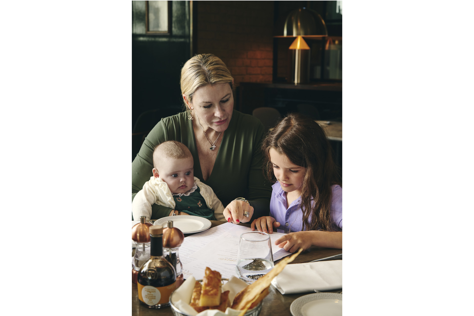 Family dinner at Il Pampero, The Hari