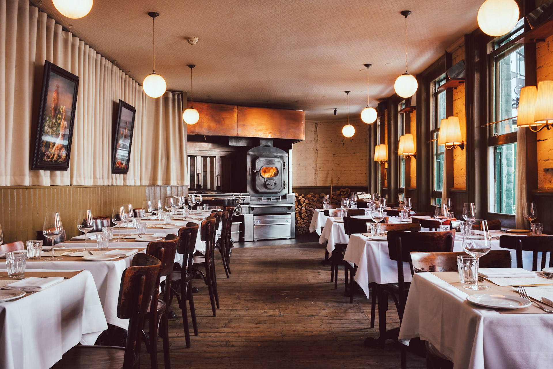 The Devonshire dining room