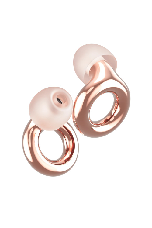Rose gold ear plugs