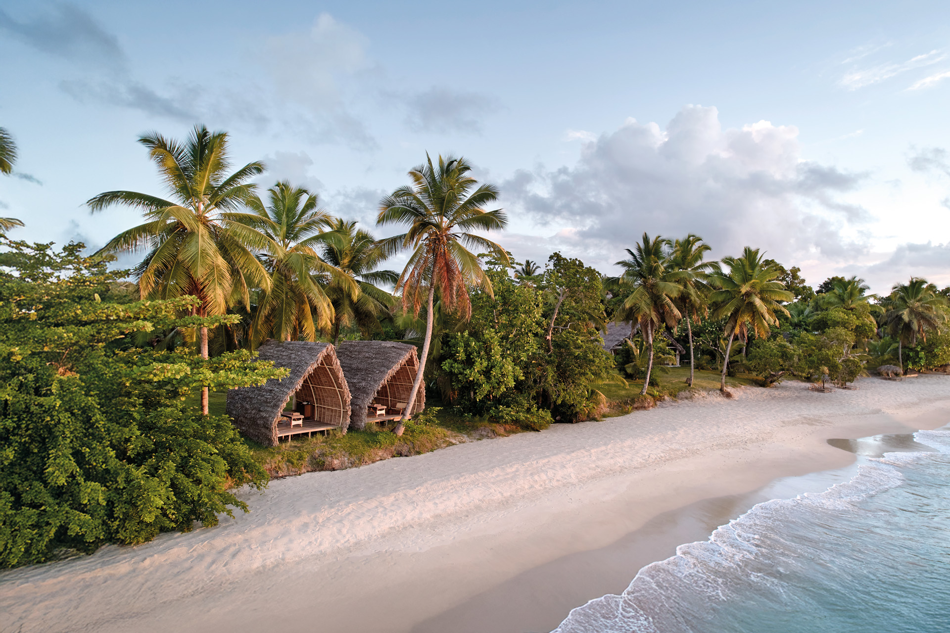 The beachfront Voaara Resort in Madagascar