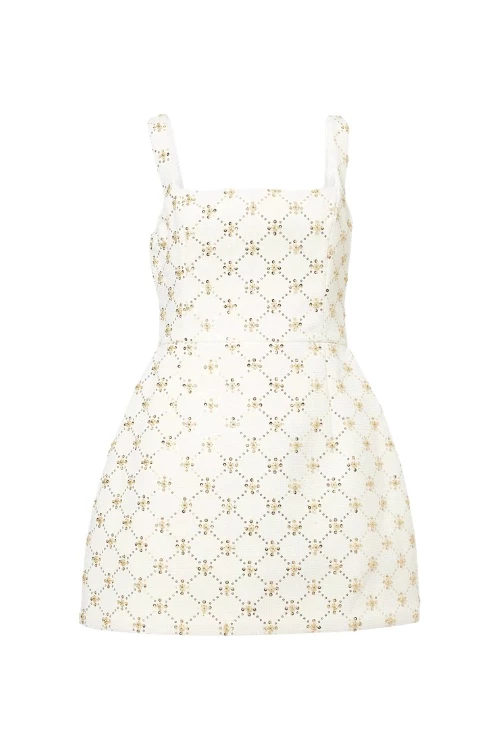 Nadine Merabi short wedding dress