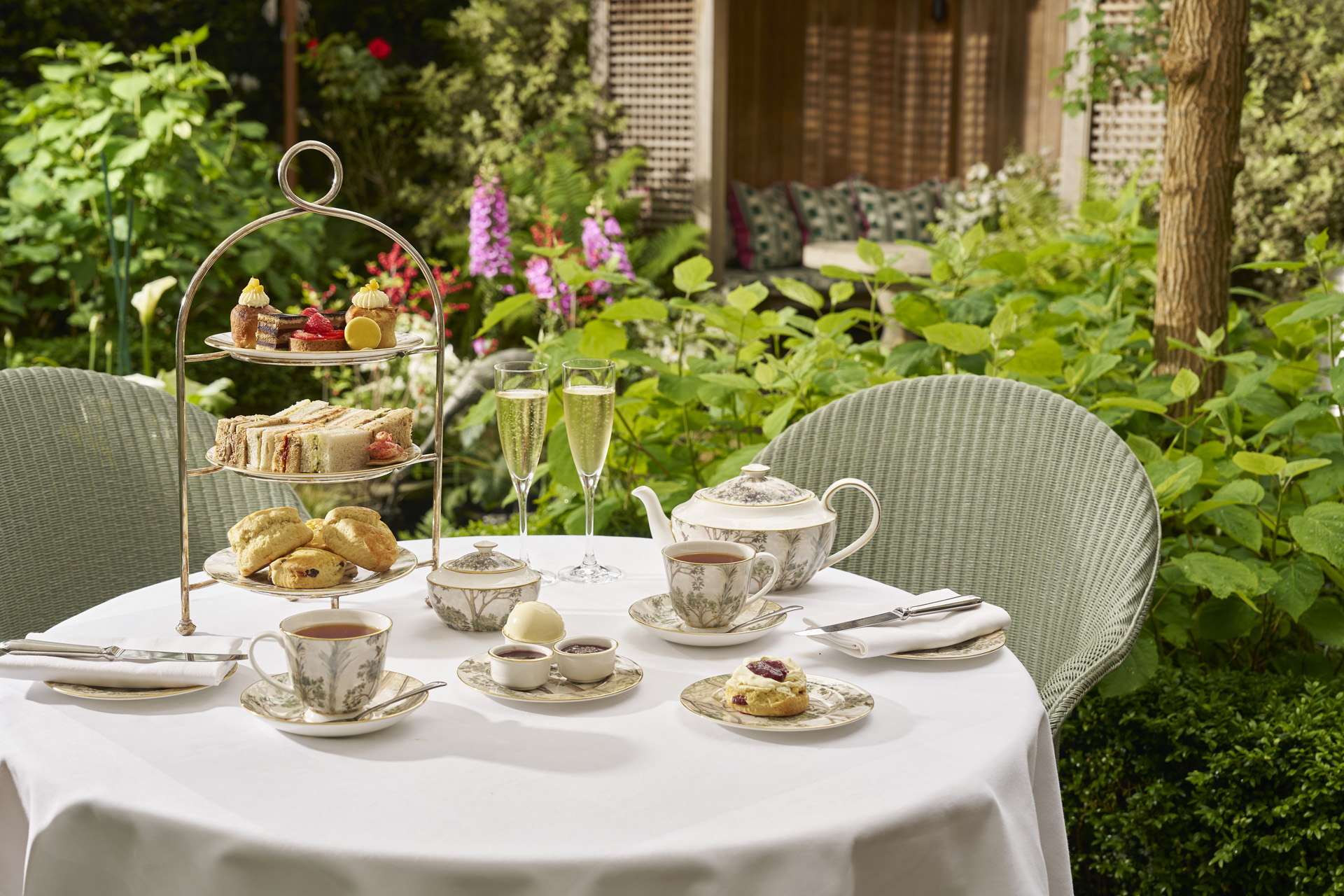 Number Sixteen Afternoon Tea in The Garden