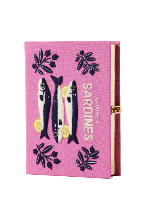 Pink fish clutch