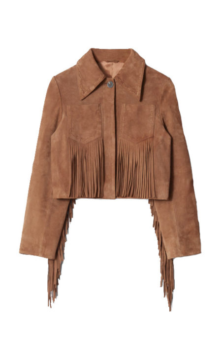 Fringe jacket | what to wear to glastonbury