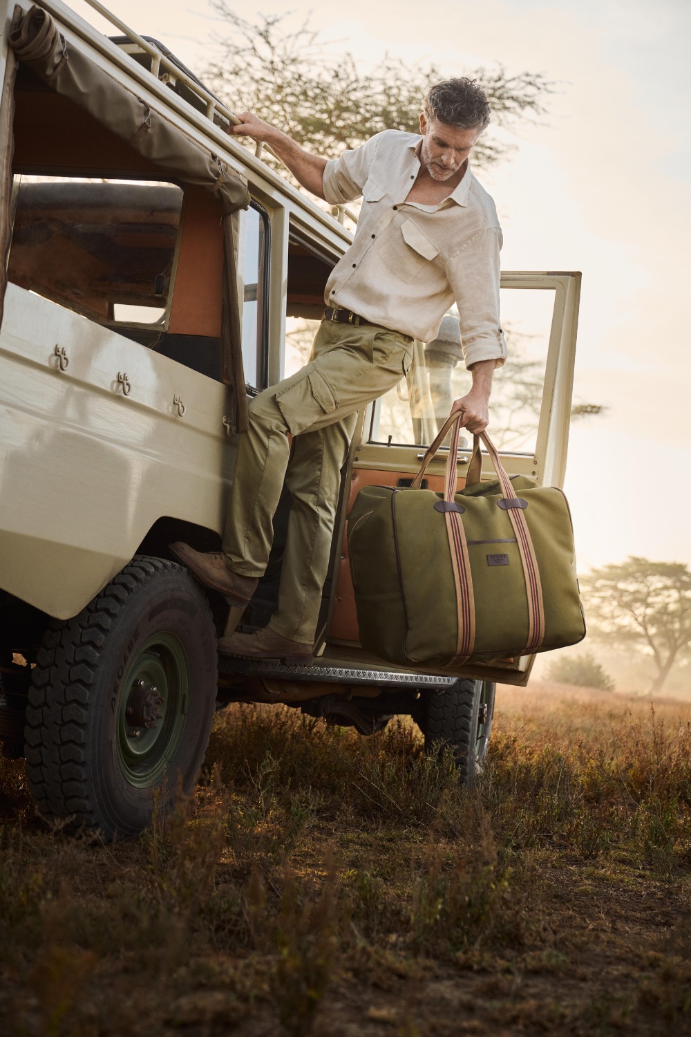 Man with holdall