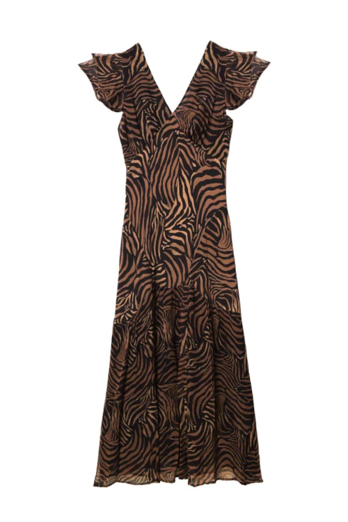 Tiger print dress