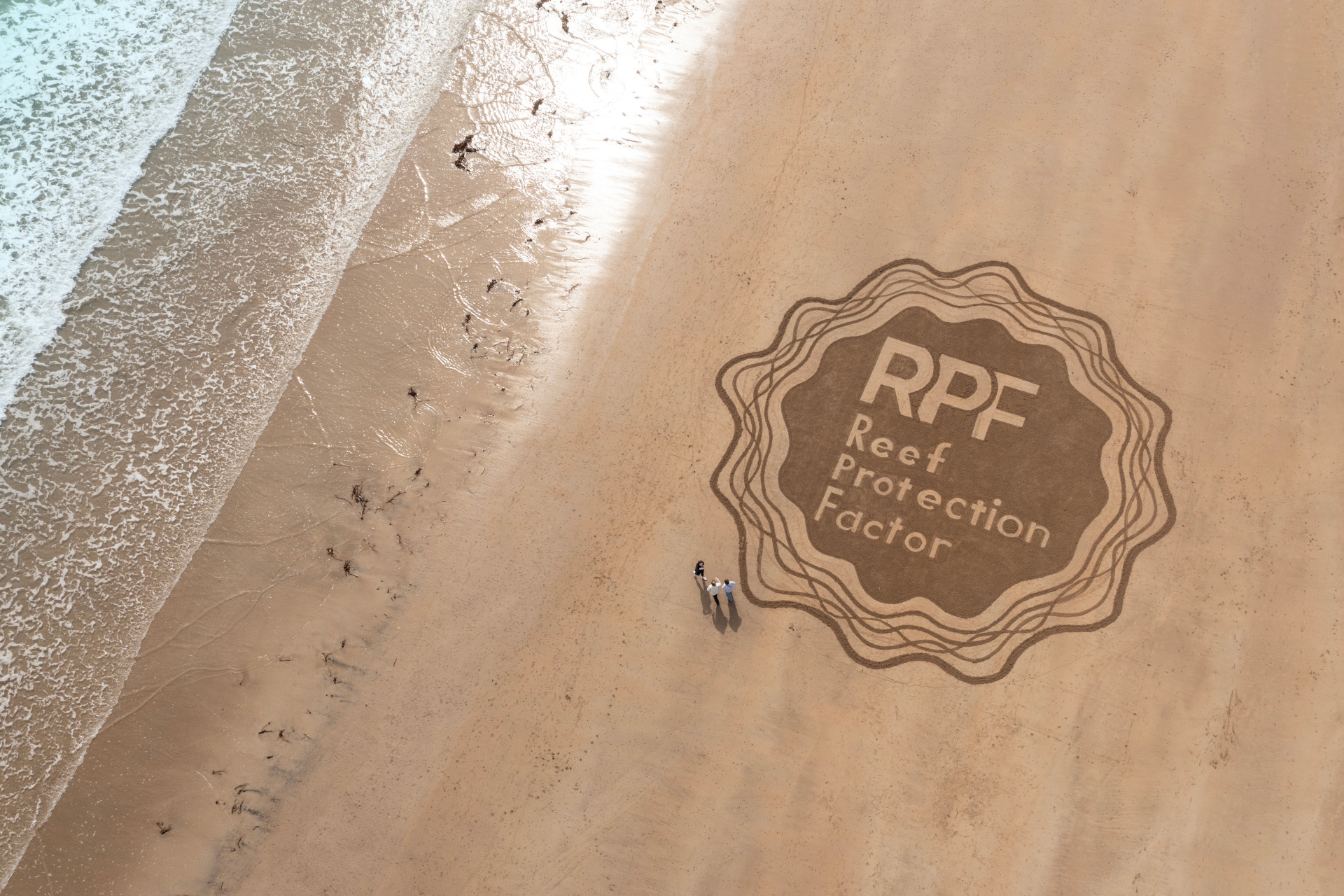 Sand with Reef Protection Factor logo