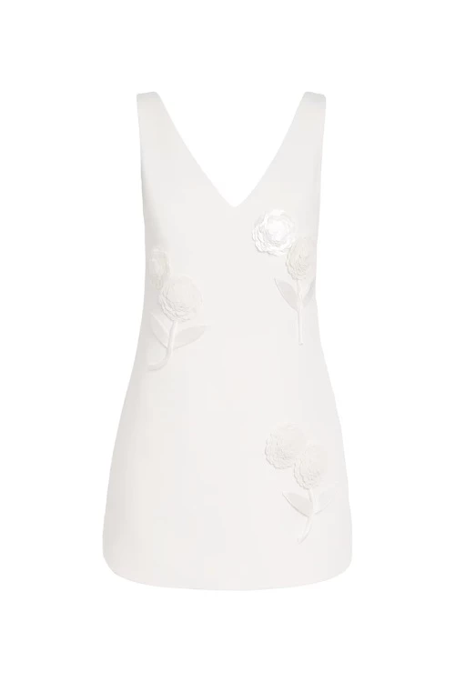 Self-Portrait short wedding dress