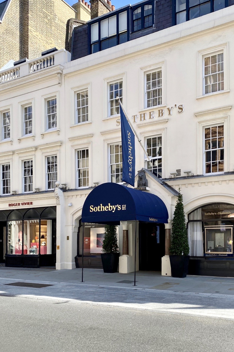 Sothebys London facade