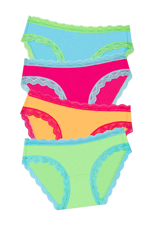 Colourful knickers