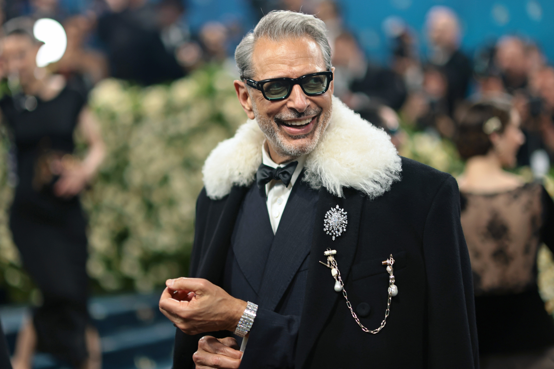 Jeff Goldblum in Wales Bonner at The 2025 Met Gala