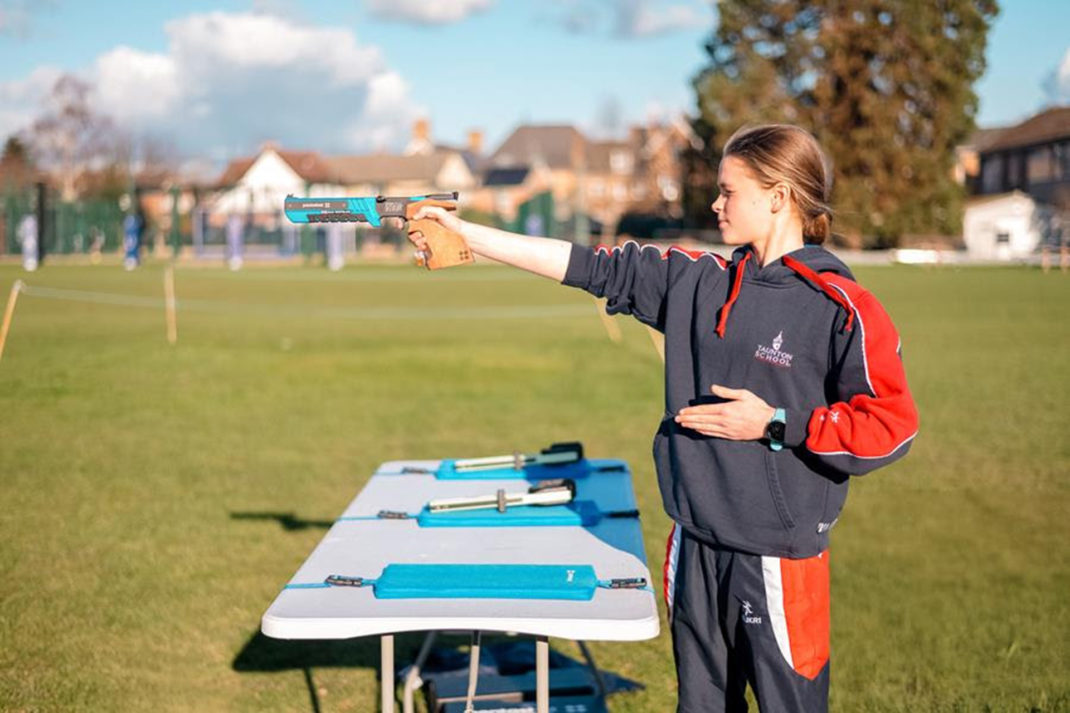 Taunton School Pentathlon Student