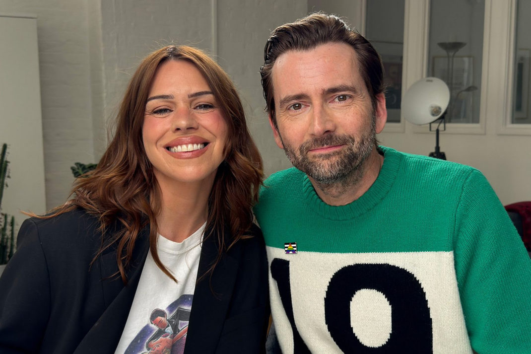 Doctor Who stars Billie Piper and David Tennant