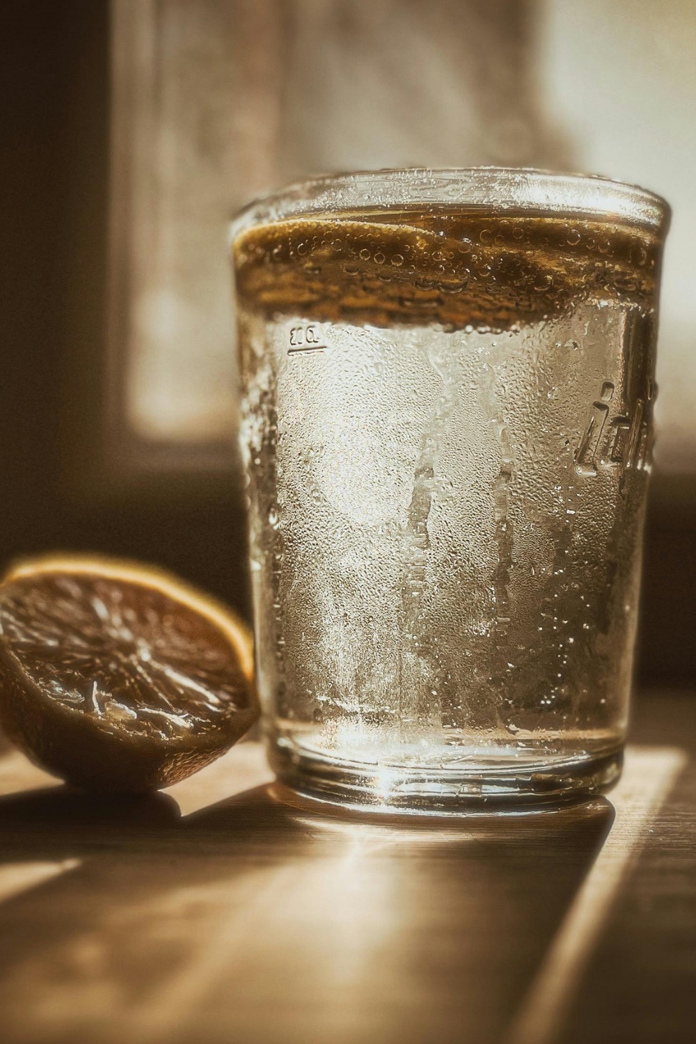 Glass of water