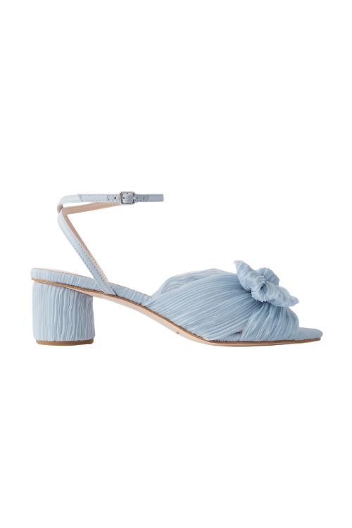 Blue sandals