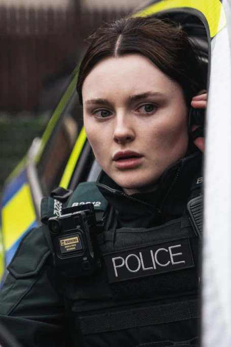 Katherine Devlin stars as Annie Conlon in Blue Lights