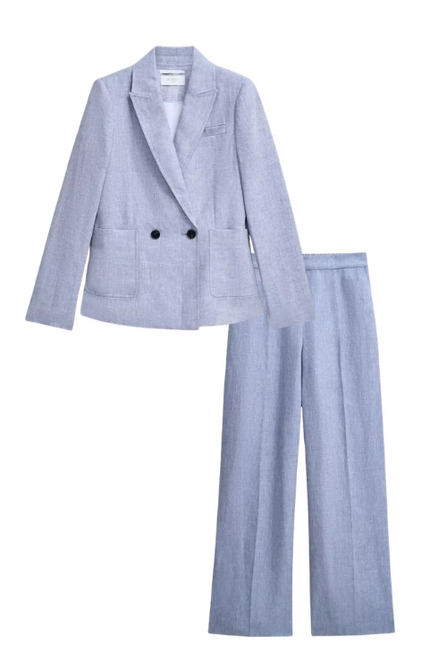 Blue suit