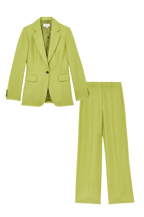 Green suit