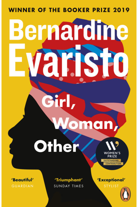 Book jacket or Girl Woman Other by Bernadine Evaristo