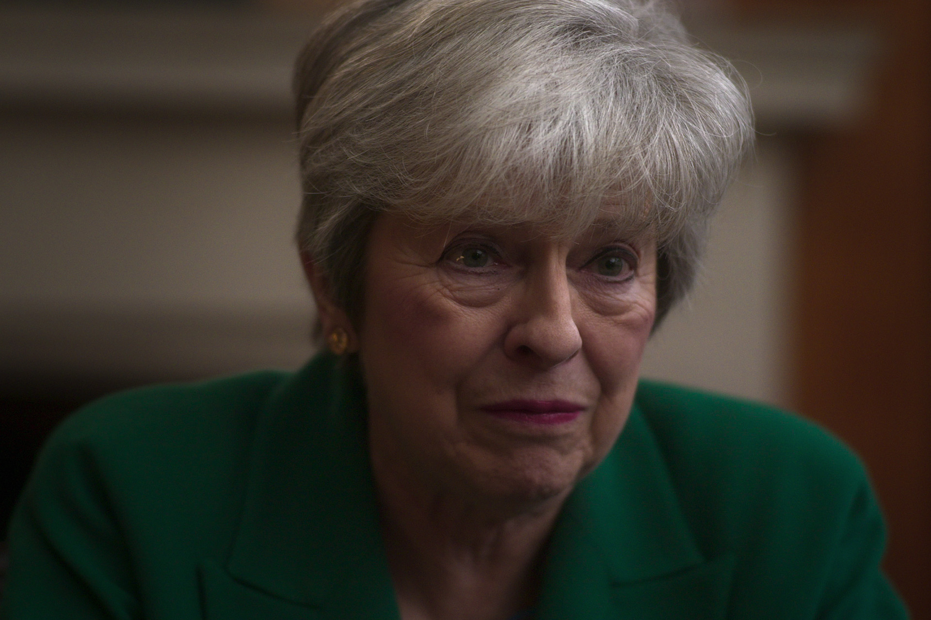 Former prime minister Theresa May in Grenfell: Uncovered