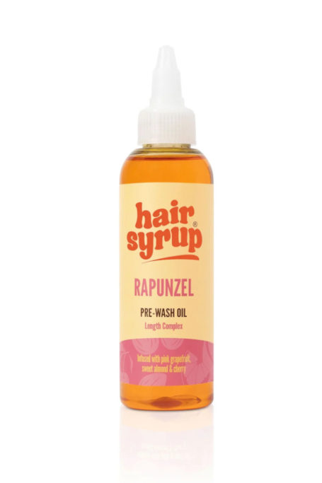 Bottle of hair syrup