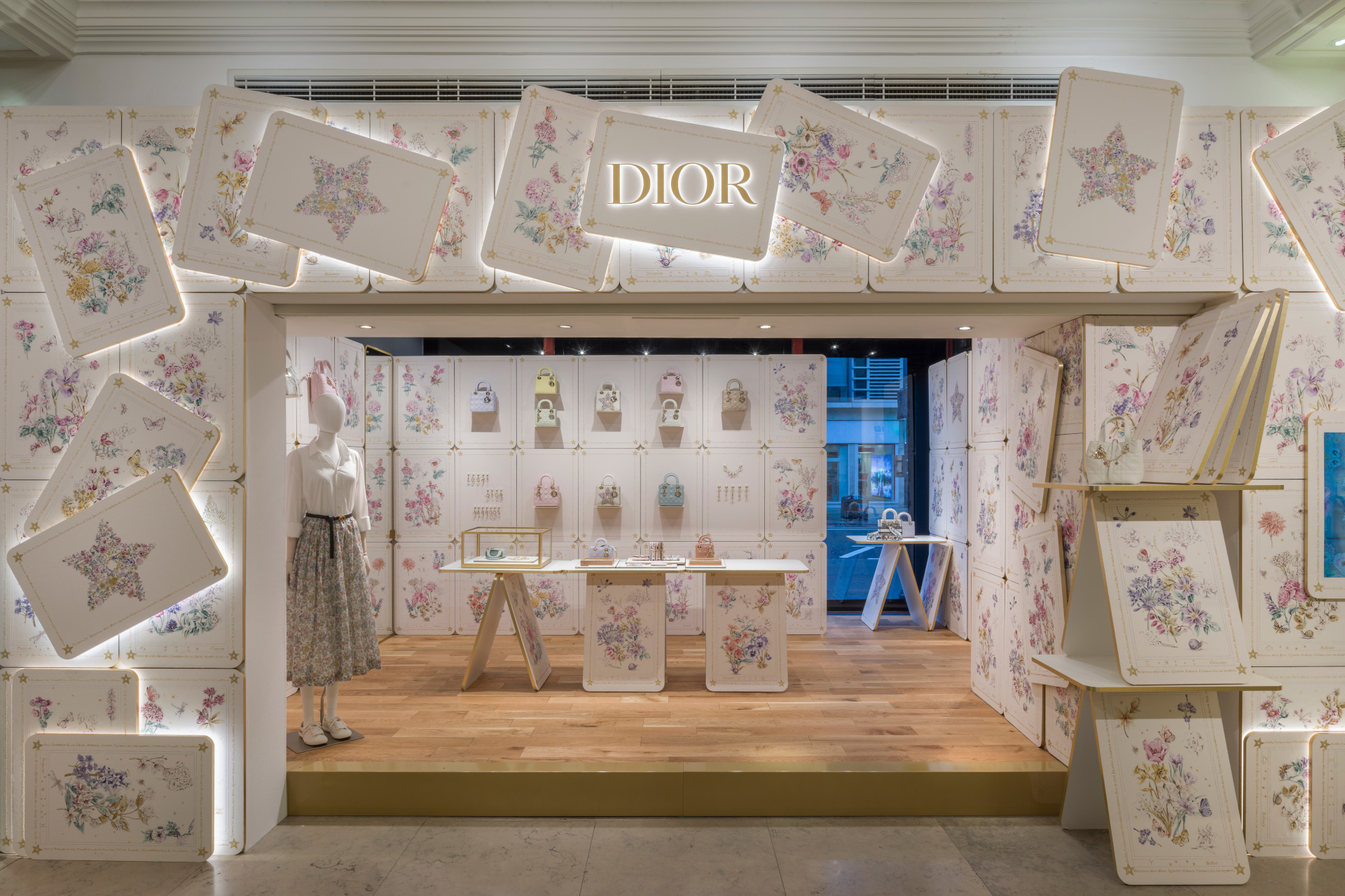 Dior Lucky pop-up at Harrods