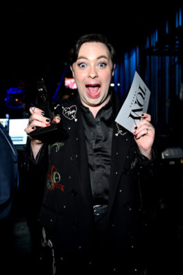 British star Jak Malone wins Best Performance by a Featured Actor in a Musical award at the The 78th Annual Tony Awards.